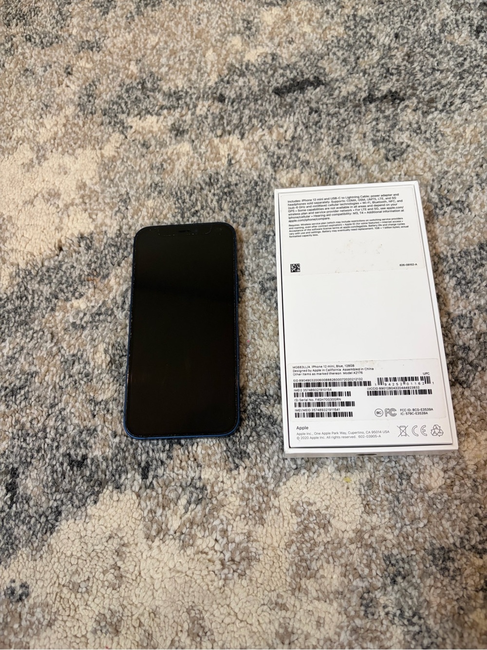 Apple iPhone 12 mini 128gb  in Blue